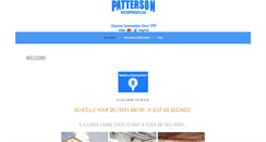 Desktop Screenshot of pattersonwaste.com